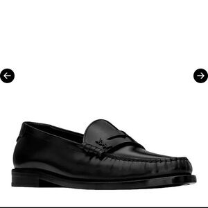 Saint Laurent Black Loafers